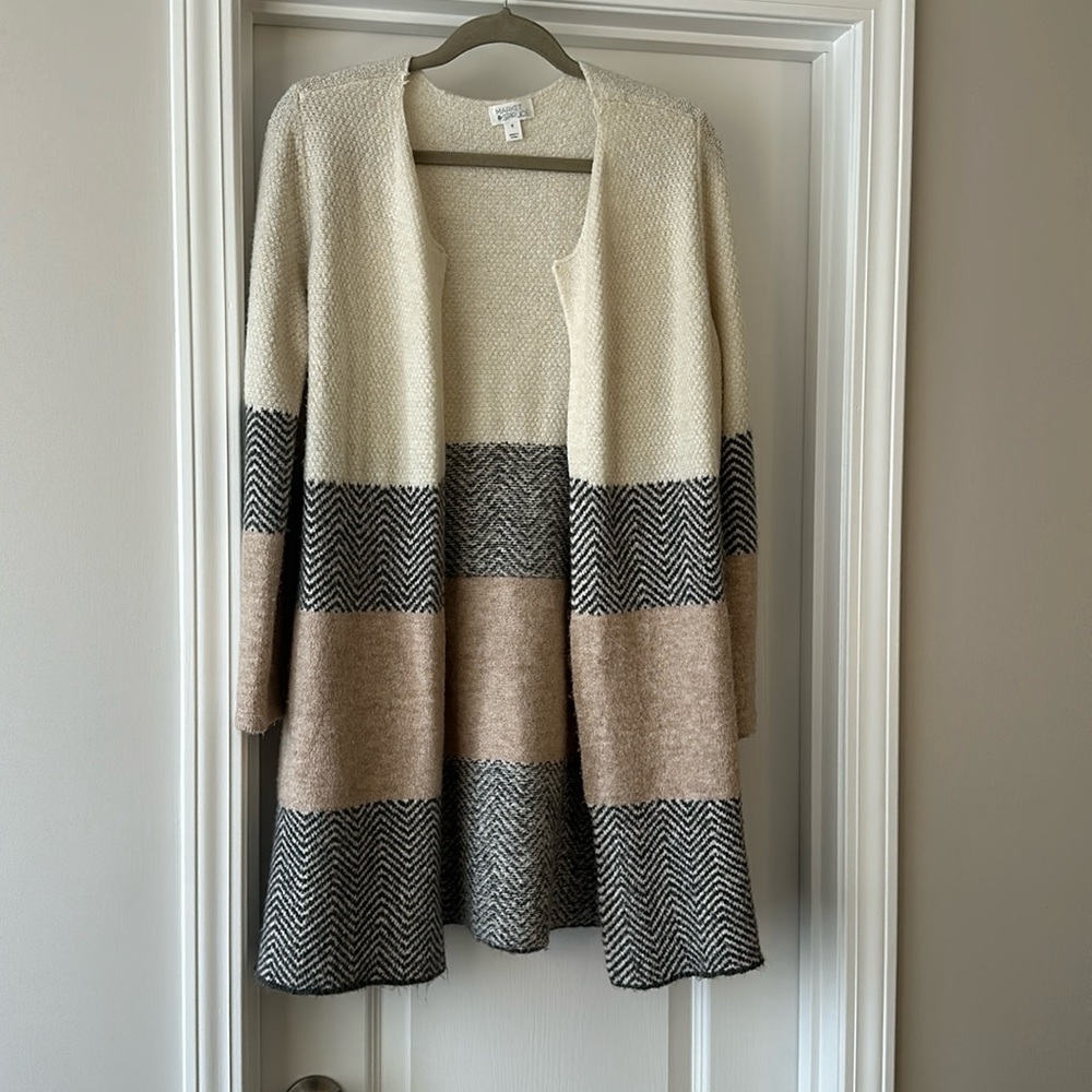 Market and spruce sweater cardigan
